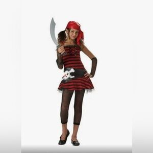 Totally Ghoul pirate cutie teen costume. NWT xl 12-14